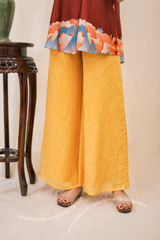 Áo yếm lụa Diên Phúc - Sóng nước - Đỏ