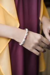 Đầm cổ yếm Sơn Trà - Tím
