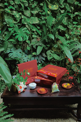 Áo dài linen Thanh Đoan cổ tròn