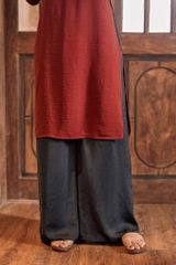 Áo dài Dáng xưa Yên Xuân - Đỏ đất