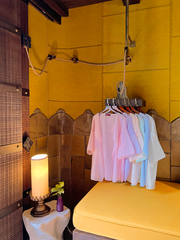 Áo khoác tơ Vân Thanh - Cam nhạt ẩn hoa