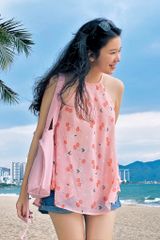 Áo yếm Cherry Anh Đào - Hồng ánh cam