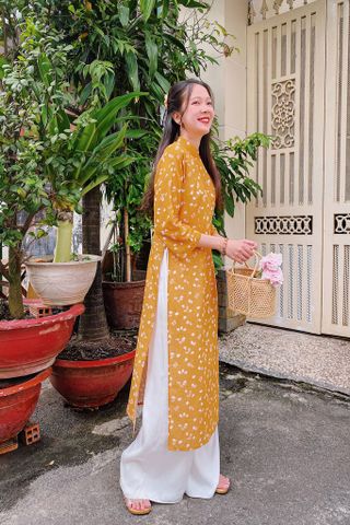 Áo dài linen Xuân An