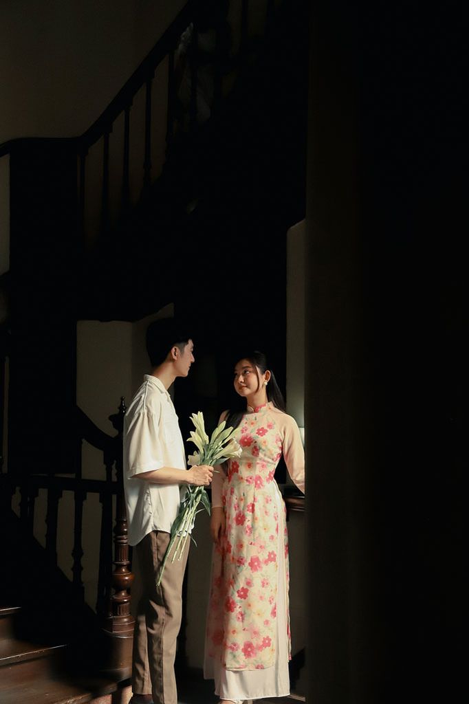 Áo dài Truyền thống Trang Anh