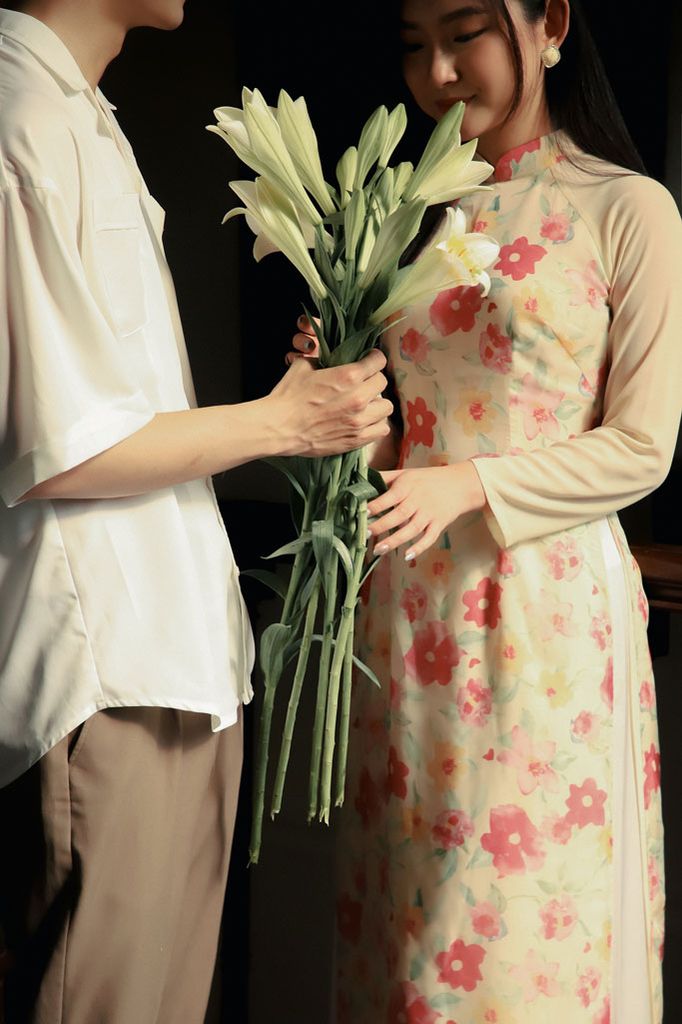 Áo dài Truyền thống Trang Anh