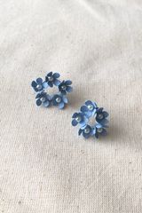 Hoa tai D1902 Chùm hoa xanh biển