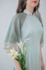 Áo dài Bách Hoa Xuân - Xanh ngọc