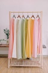 Quần linen Trúc Chi có túi - Hồng pastel