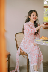 Hoa tai D2016 Hoa tai hoa hồng pha lê