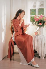 Áo dài Truyền thống Tú Hoa