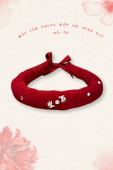 Mấn Tằm Nhung Một Sợi Đính Hạt