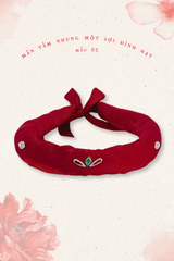 Mấn Tằm Nhung Một Sợi Đính Hạt