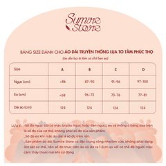 Áo dài lụa tơ tằm Truyền thống Phúc Thọ - Đỏ tươi