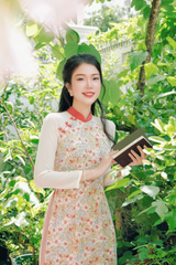 Áo dài Truyền thống Quỳnh Châu