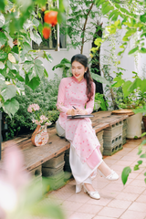 Áo dài Truyền thống Quỳnh Phương