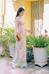 Áo dài Truyền thống Quỳnh Thơ