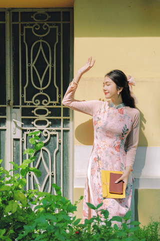 Áo dài Truyền thống Quỳnh Thơ