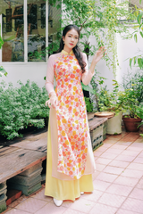 Áo dài Truyền thống Quỳnh Trang