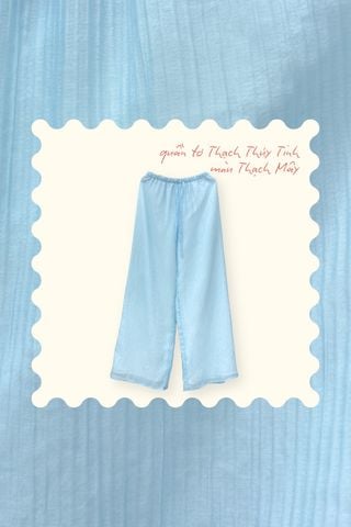 Quần tơ Thạch thủy tinh - Thạch mây