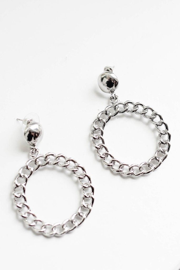 Bông tai Chain Hoops