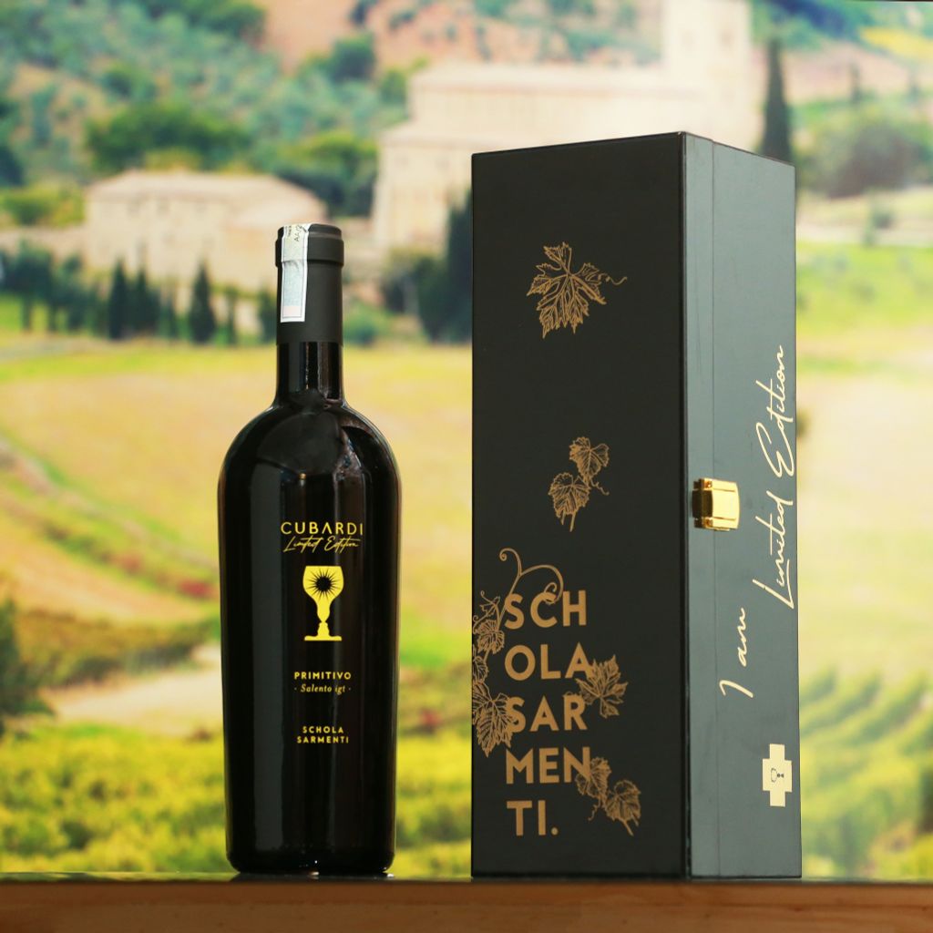 Rượu vang Ý Cubardi Limited Edition Schola Sarmenti