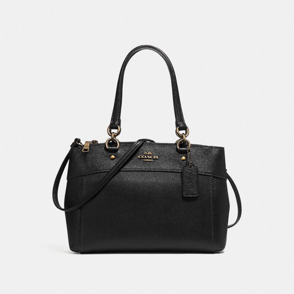 Túi COACH BROOKE CARRYALL F25397 BLACK-IMITATION GOLD