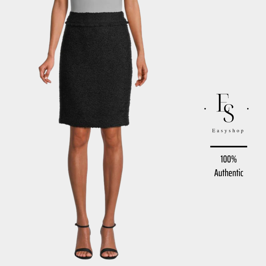 Chân váy dạ Karl Lagerfeld Black mã G68SR063 Authentic