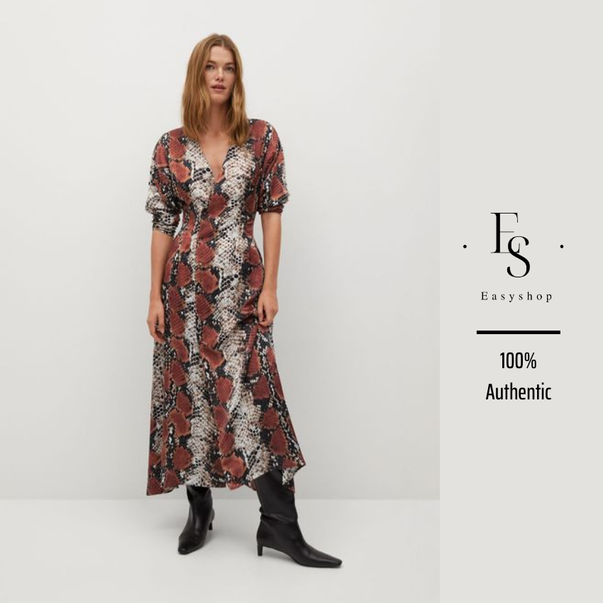 VÁY MANGO AUTH CHẤT VISCO SIZE S M L  Techi Yaa