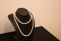 Trang sức DC SV925 ngọc trai Akoya 90cm sz 6.5 - 7 120v I0NKWPL18