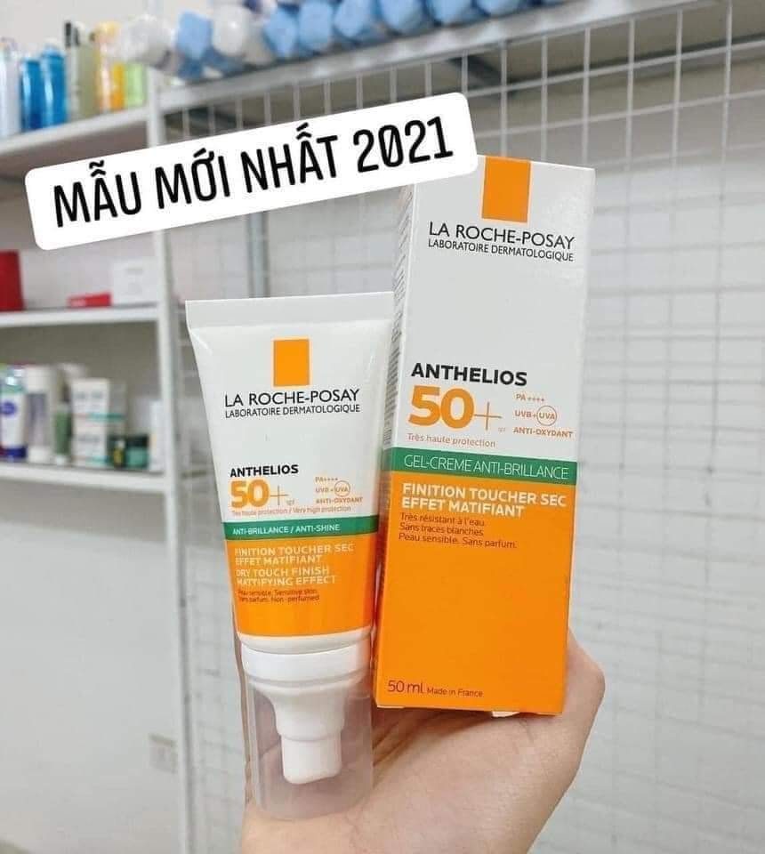 Kem chống nắng La Roche - Posay Anthelios XL SPF 50+ Dry Touch Gel-Cream Anti-Shine cho da dầu, da hỗn hợp