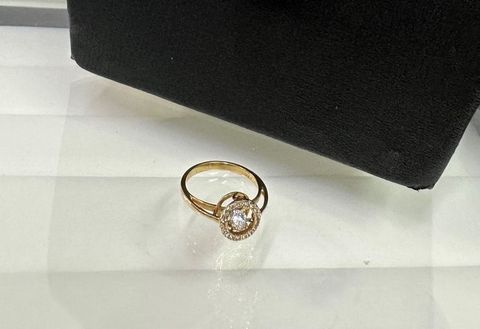 Trang sức N.K18YG đá CZ lắc GRG70002