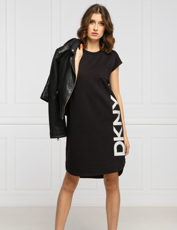 Váy DKNY Black sz L P0RD1B2J