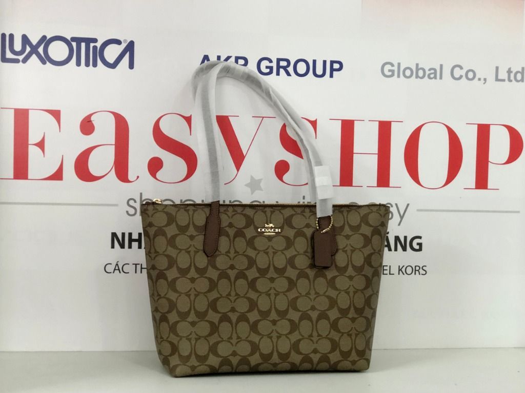 Túi Coach Tote Brown 4455