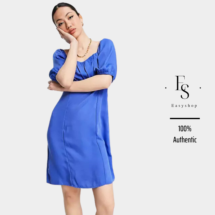 Váy đầm hàng hiệu Vero Moda Xanh Blue sz S mã 10244978