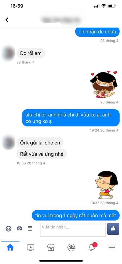 Phản hồi khách hàng