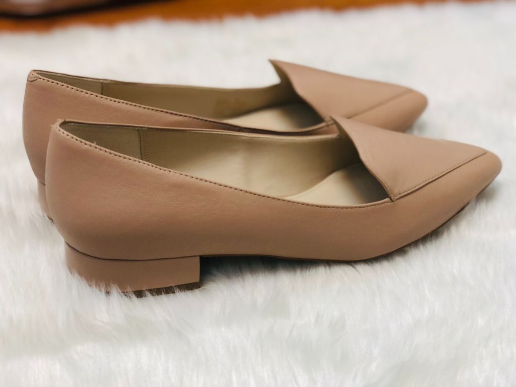 Giày Cole Haan Nude Dellora sz 7 W19817