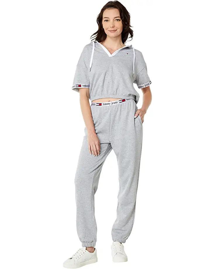 Bộ Tracksuit Tommy Grey mã T2EH0DHA  Authentic