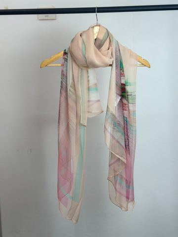 Khăn lụa Chiffon Rose 1.2 * 1.8m
