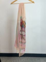 Khăn lụa Chiffon Rose 1.2 * 1.8m