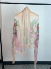 Khăn lụa Chiffon Rose 1.2 * 1.8m