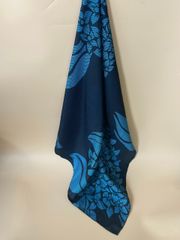 Silkta silk scarf with floral print on both sides 65*65cm