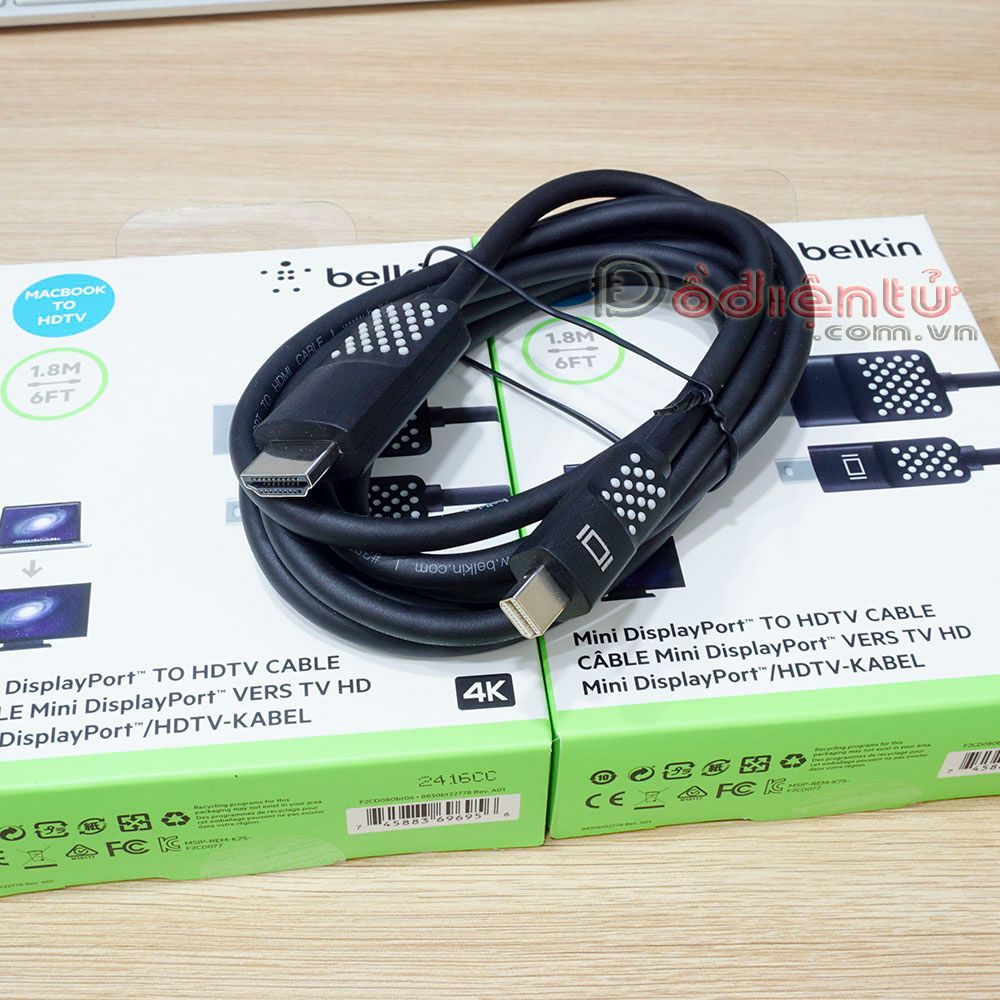 Belkin mini displayport to hdmi cable 4K