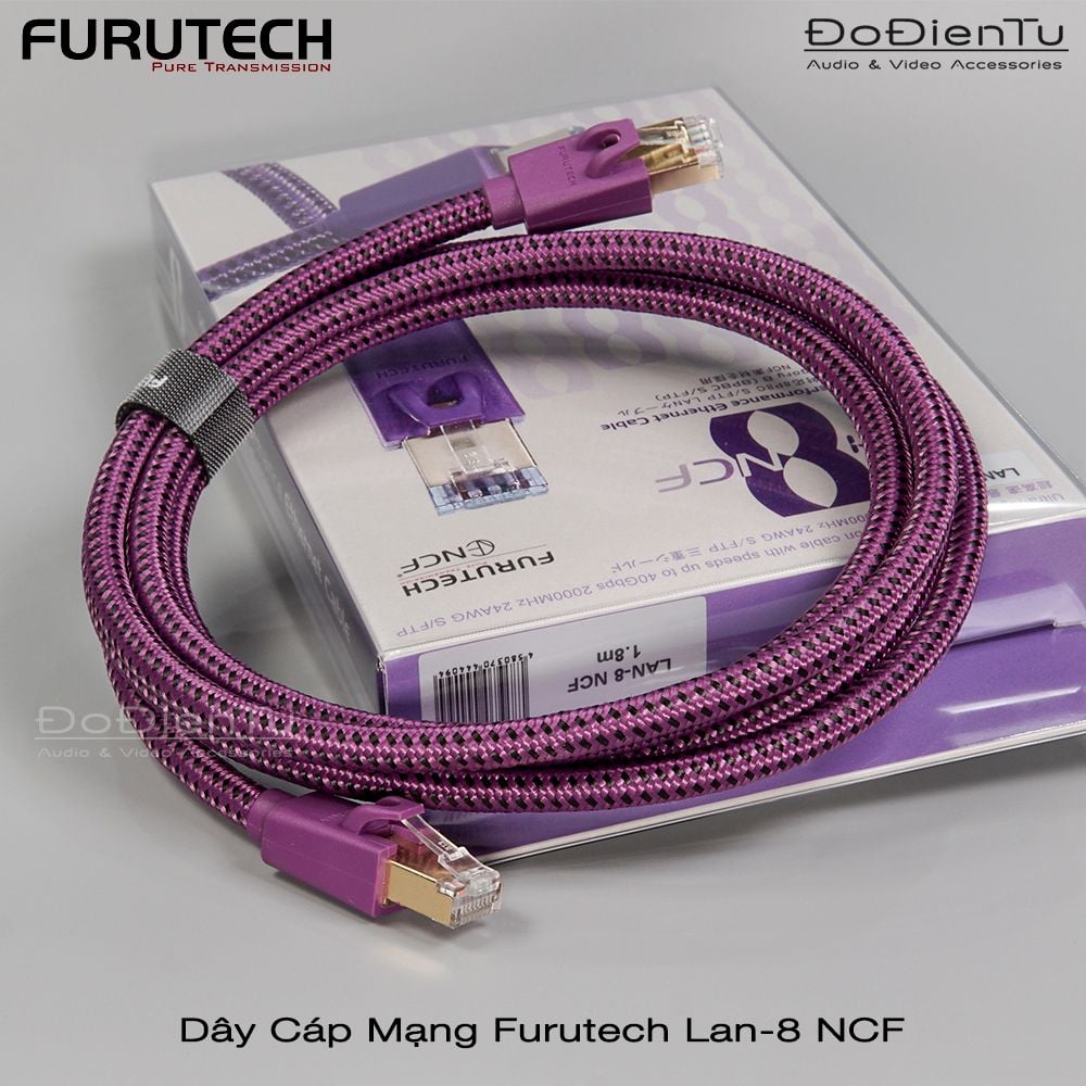 Dây Cáp Mạng Ethernet Furutech Lan 8 NCF