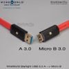 [ Thanh Lý ] Wireworld Starlight 8 USB 3.0 A - Micro B