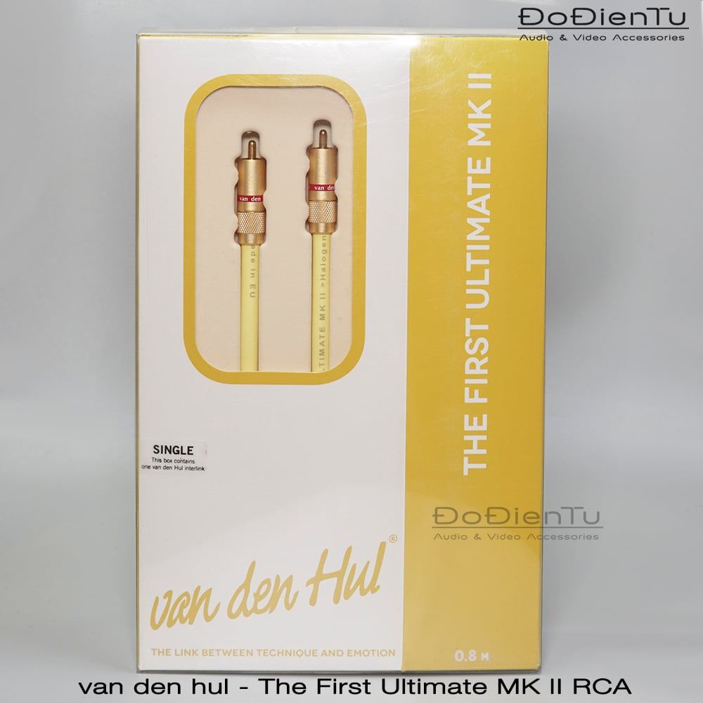 Van Den Hul - THE FIRST ® ULTIMATE MK II Single RCA