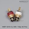 Cọc RCA WBT 0210 Cu MS / Hộp 50 pcs
