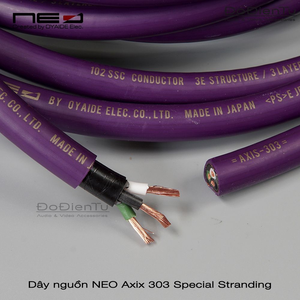 Dây nguồn NEO Axix 303 | 102SSC Special Strand