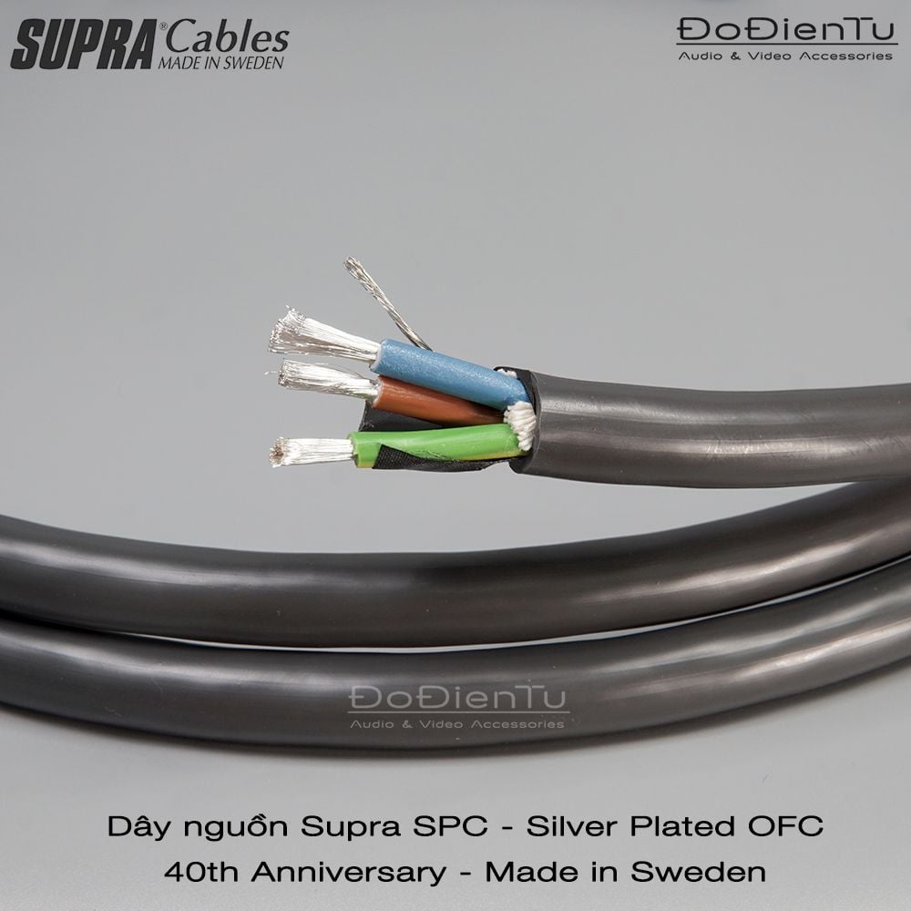 Supra LoRad 2.5 SPC Mk2 Mains Cable Per Metre | Acquisti Online Su - Foto 11