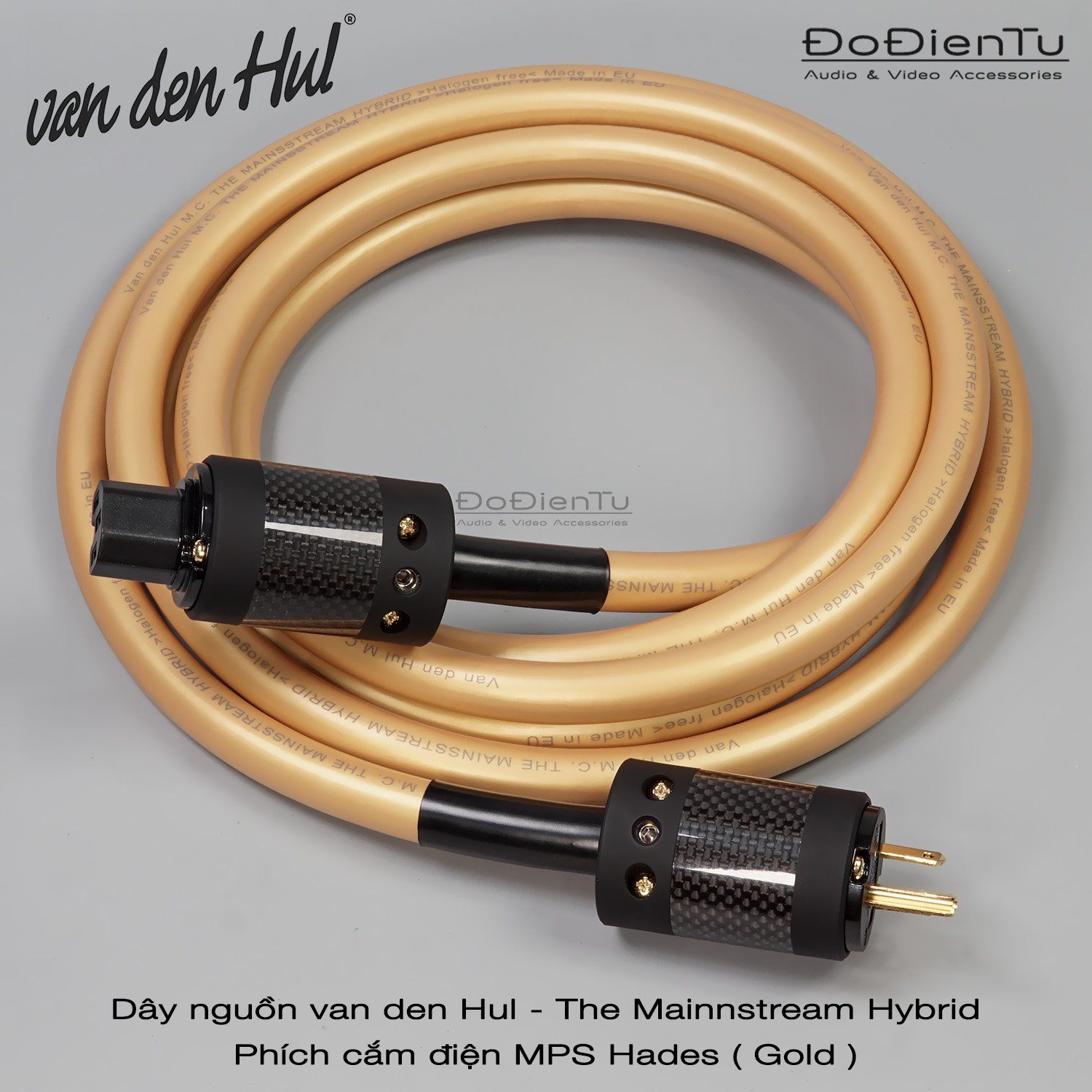 Dây nguồn Van Den Hul - The Mainsstream Hybrid - [ DIY ]
