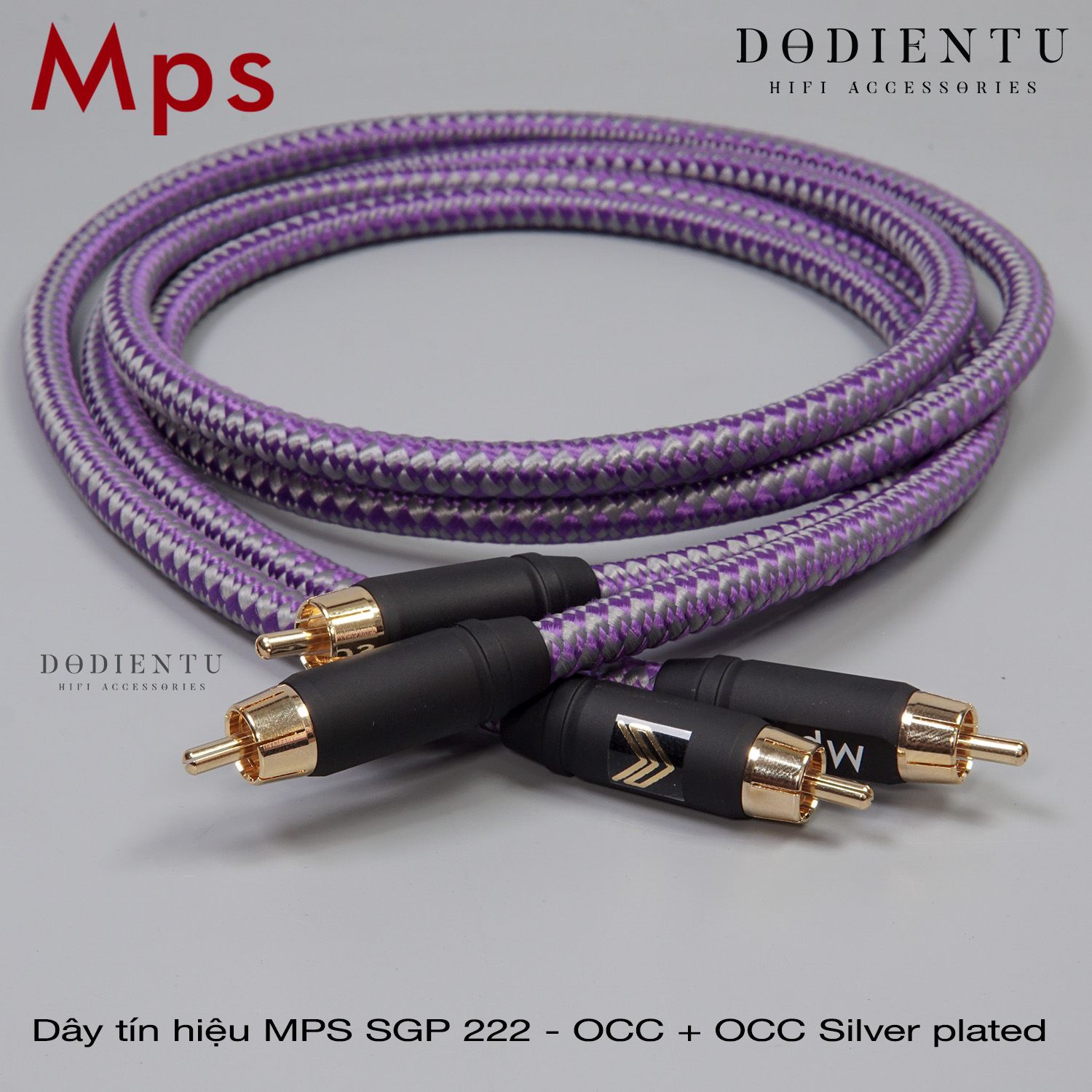 Dây tín hiệu MPS SGP 222 - OCC+OCC Silver Plated [ DIY RCA / XLR ] | Đồ ...